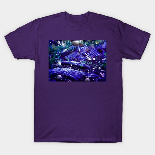 Mushroom Wonderland T-Shirt by Jan Grackle